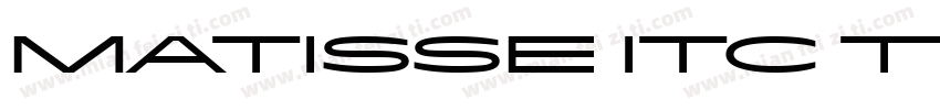 Matisse ITC TT字体转换